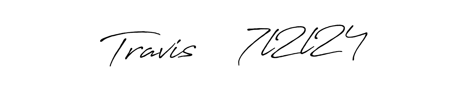 You can use this online signature creator to create a handwritten signature for the name Travis    7l2l24. This is the best online autograph maker. Travis    7l2l24 signature style 7 images and pictures png