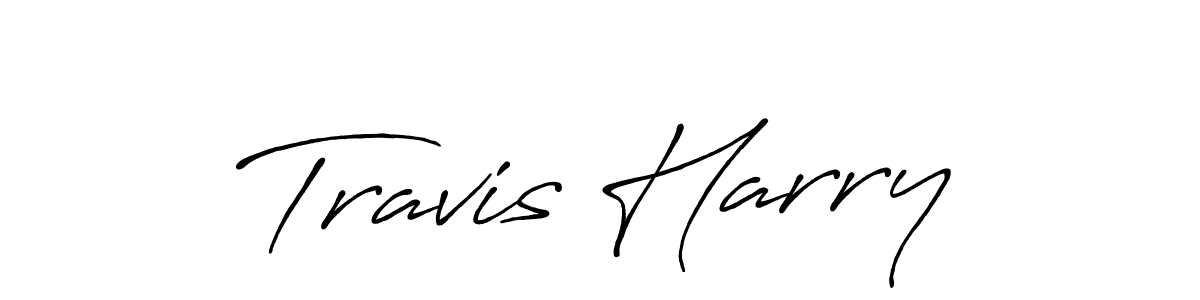 This is the best signature style for the Travis Harry name. Also you like these signature font (Antro_Vectra_Bolder). Mix name signature. Travis Harry signature style 7 images and pictures png