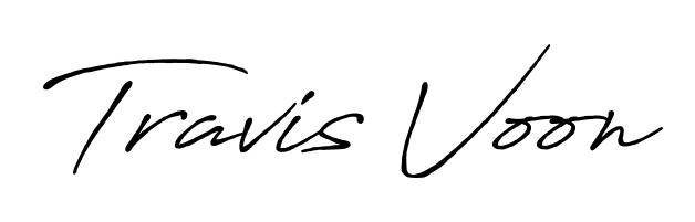 Build your personal autograph collection for name Travis Voon with Antro_Vectra_Bolder design. Browse, select, and save your favorites. Travis Voon signature style 7 images and pictures png