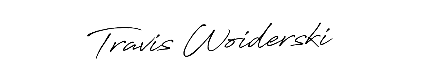 Similarly Antro_Vectra_Bolder is the best handwritten signature design. Signature creator online .You can use it as an online autograph creator for name Travis Woiderski. Travis Woiderski signature style 7 images and pictures png