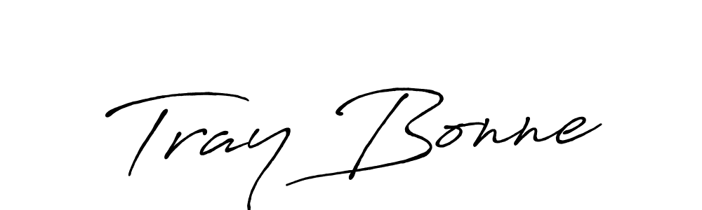 Also You can easily find your signature by using the search form. We will create Tray Bonne name handwritten signature images for you free of cost using Antro_Vectra_Bolder sign style. Tray Bonne signature style 7 images and pictures png