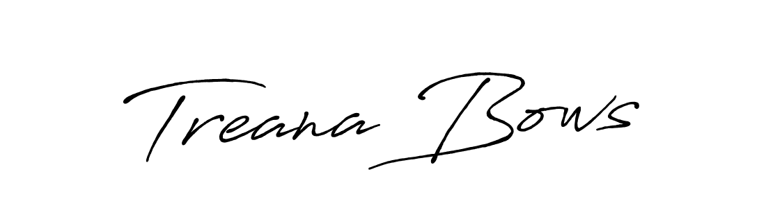 It looks lik you need a new signature style for name Treana Bows. Design unique handwritten (Antro_Vectra_Bolder) signature with our free signature maker in just a few clicks. Treana Bows signature style 7 images and pictures png