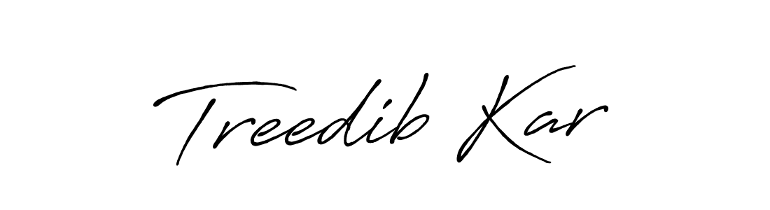 Design your own signature with our free online signature maker. With this signature software, you can create a handwritten (Antro_Vectra_Bolder) signature for name Treedib Kar. Treedib Kar signature style 7 images and pictures png