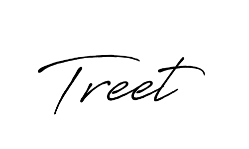 Design your own signature with our free online signature maker. With this signature software, you can create a handwritten (Antro_Vectra_Bolder) signature for name Treet. Treet signature style 7 images and pictures png