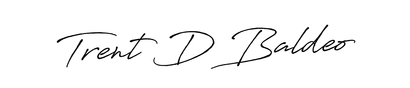 How to make Trent D Baldeo signature? Antro_Vectra_Bolder is a professional autograph style. Create handwritten signature for Trent D Baldeo name. Trent D Baldeo signature style 7 images and pictures png