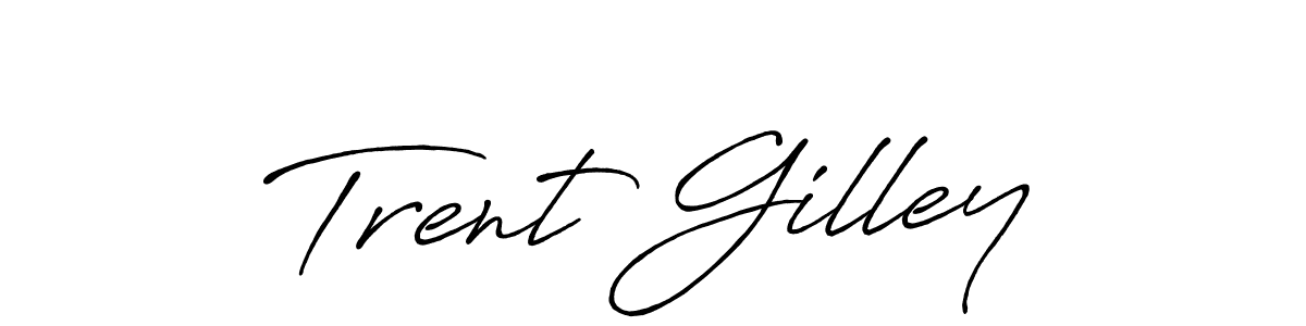 Once you've used our free online signature maker to create your best signature Antro_Vectra_Bolder style, it's time to enjoy all of the benefits that Trent Gilley name signing documents. Trent Gilley signature style 7 images and pictures png