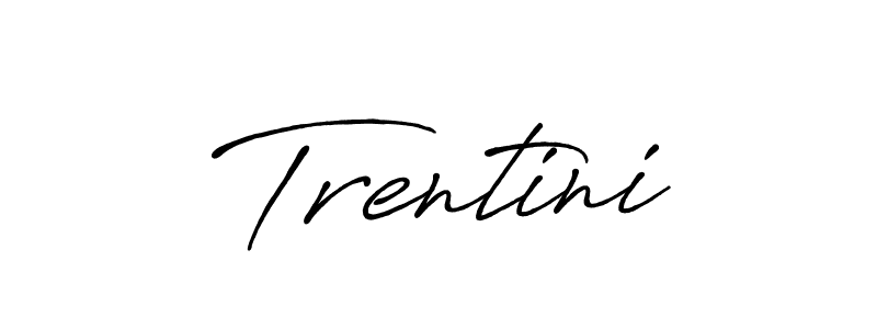 Antro_Vectra_Bolder is a professional signature style that is perfect for those who want to add a touch of class to their signature. It is also a great choice for those who want to make their signature more unique. Get Trentini name to fancy signature for free. Trentini signature style 7 images and pictures png