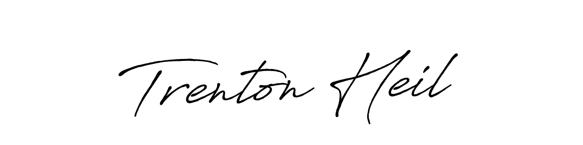 How to make Trenton Heil signature? Antro_Vectra_Bolder is a professional autograph style. Create handwritten signature for Trenton Heil name. Trenton Heil signature style 7 images and pictures png