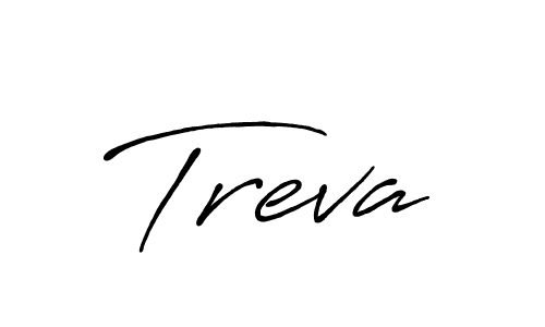 Create a beautiful signature design for name Treva. With this signature (Antro_Vectra_Bolder) fonts, you can make a handwritten signature for free. Treva signature style 7 images and pictures png