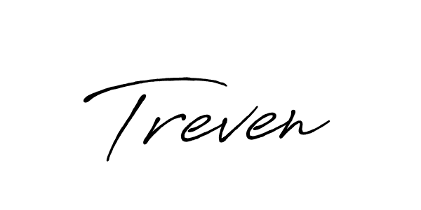 This is the best signature style for the Treven name. Also you like these signature font (Antro_Vectra_Bolder). Mix name signature. Treven signature style 7 images and pictures png