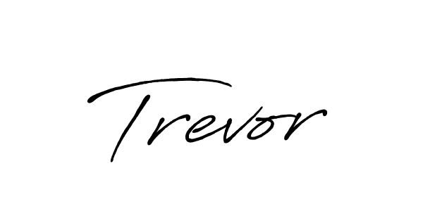 Also we have Trevor name is the best signature style. Create professional handwritten signature collection using Antro_Vectra_Bolder autograph style. Trevor signature style 7 images and pictures png