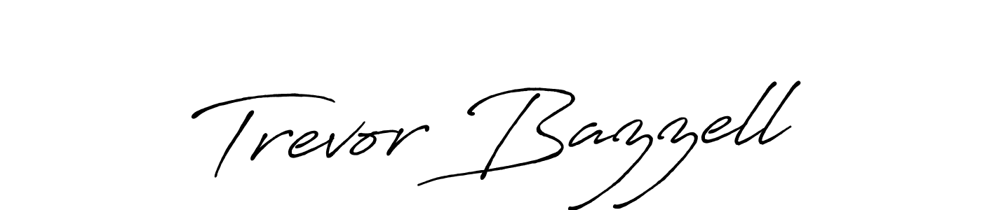 Similarly Antro_Vectra_Bolder is the best handwritten signature design. Signature creator online .You can use it as an online autograph creator for name Trevor Bazzell. Trevor Bazzell signature style 7 images and pictures png