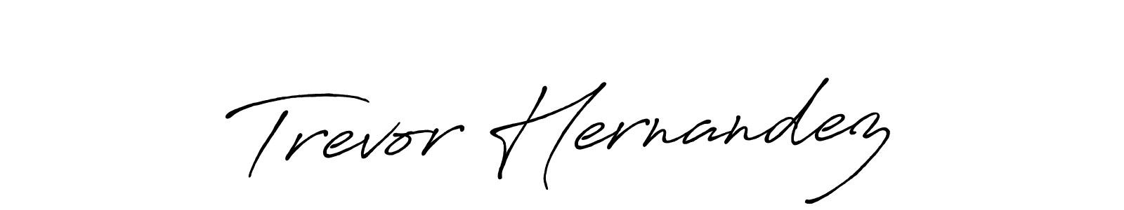 Use a signature maker to create a handwritten signature online. With this signature software, you can design (Antro_Vectra_Bolder) your own signature for name Trevor Hernandez. Trevor Hernandez signature style 7 images and pictures png