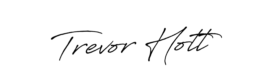 Use a signature maker to create a handwritten signature online. With this signature software, you can design (Antro_Vectra_Bolder) your own signature for name Trevor Hott. Trevor Hott signature style 7 images and pictures png