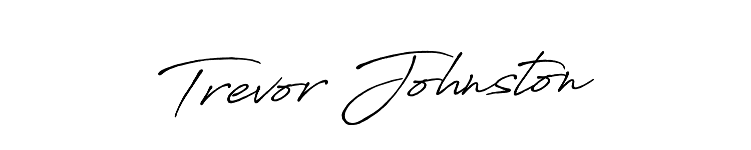 Once you've used our free online signature maker to create your best signature Antro_Vectra_Bolder style, it's time to enjoy all of the benefits that Trevor Johnston name signing documents. Trevor Johnston signature style 7 images and pictures png