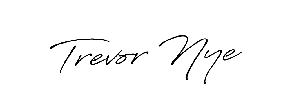 How to make Trevor Nye signature? Antro_Vectra_Bolder is a professional autograph style. Create handwritten signature for Trevor Nye name. Trevor Nye signature style 7 images and pictures png