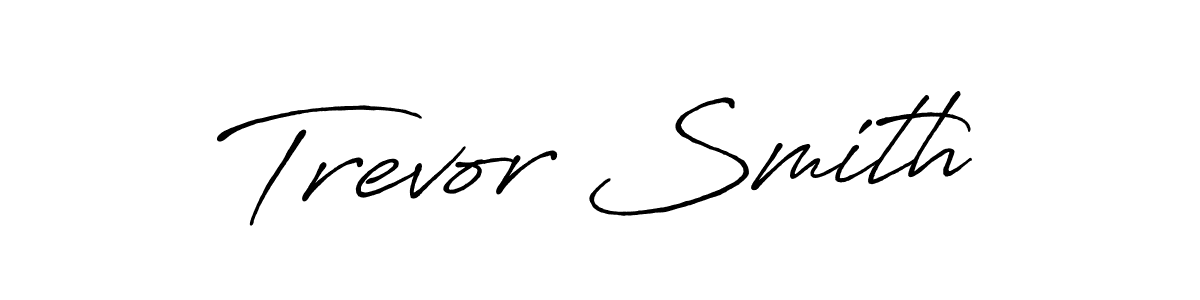 Check out images of Autograph of Trevor Smith name. Actor Trevor Smith Signature Style. Antro_Vectra_Bolder is a professional sign style online. Trevor Smith signature style 7 images and pictures png