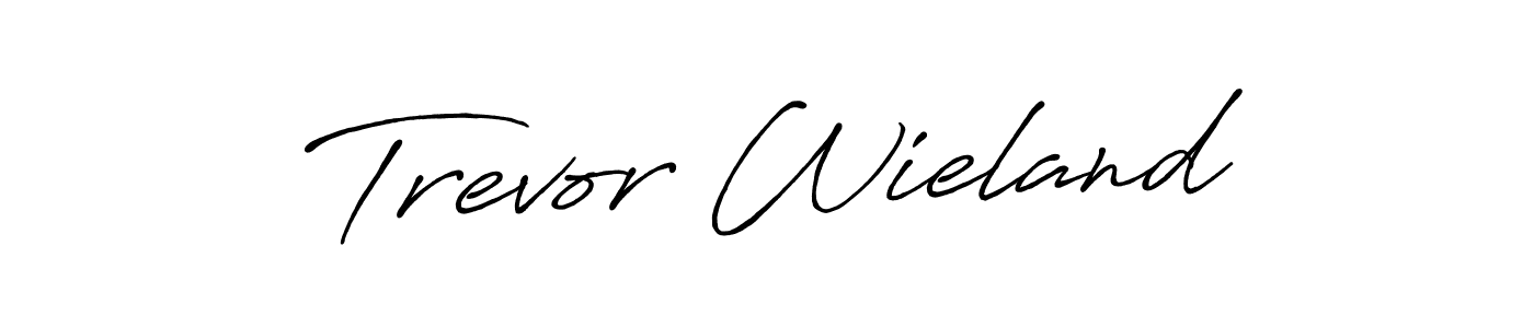 You can use this online signature creator to create a handwritten signature for the name Trevor Wieland. This is the best online autograph maker. Trevor Wieland signature style 7 images and pictures png
