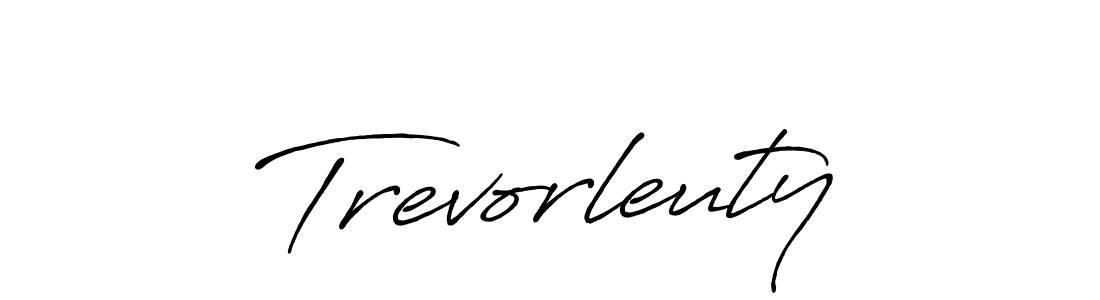 Here are the top 10 professional signature styles for the name Trevorleuty. These are the best autograph styles you can use for your name. Trevorleuty signature style 7 images and pictures png