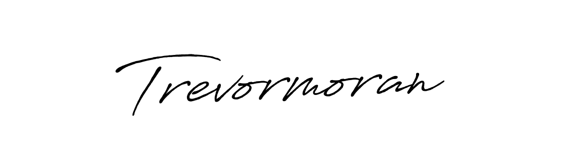 Design your own signature with our free online signature maker. With this signature software, you can create a handwritten (Antro_Vectra_Bolder) signature for name Trevormoran. Trevormoran signature style 7 images and pictures png