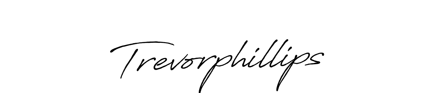 It looks lik you need a new signature style for name Trevorphillips. Design unique handwritten (Antro_Vectra_Bolder) signature with our free signature maker in just a few clicks. Trevorphillips signature style 7 images and pictures png