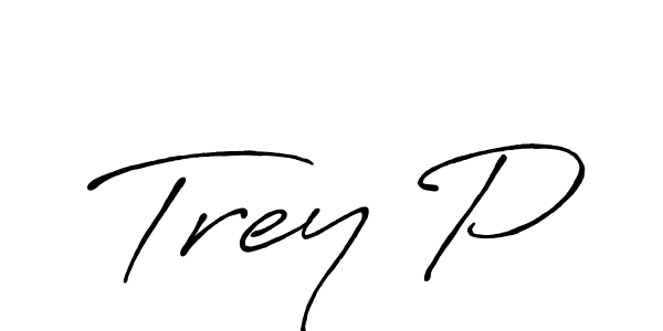 It looks lik you need a new signature style for name Trey P. Design unique handwritten (Antro_Vectra_Bolder) signature with our free signature maker in just a few clicks. Trey P signature style 7 images and pictures png
