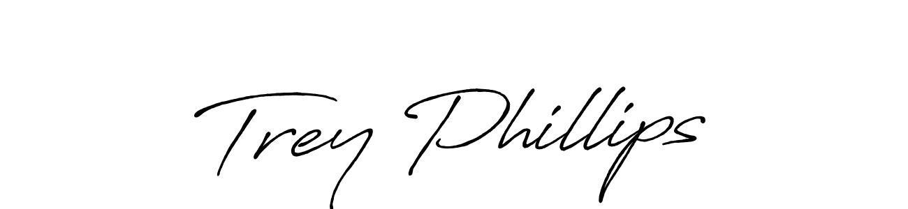 Similarly Antro_Vectra_Bolder is the best handwritten signature design. Signature creator online .You can use it as an online autograph creator for name Trey Phillips. Trey Phillips signature style 7 images and pictures png