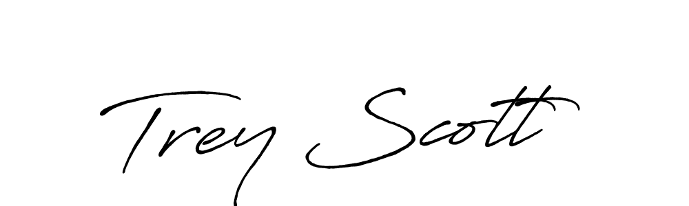 Create a beautiful signature design for name Trey Scott. With this signature (Antro_Vectra_Bolder) fonts, you can make a handwritten signature for free. Trey Scott signature style 7 images and pictures png