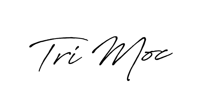 You should practise on your own different ways (Antro_Vectra_Bolder) to write your name (Tri Moc) in signature. don't let someone else do it for you. Tri Moc signature style 7 images and pictures png