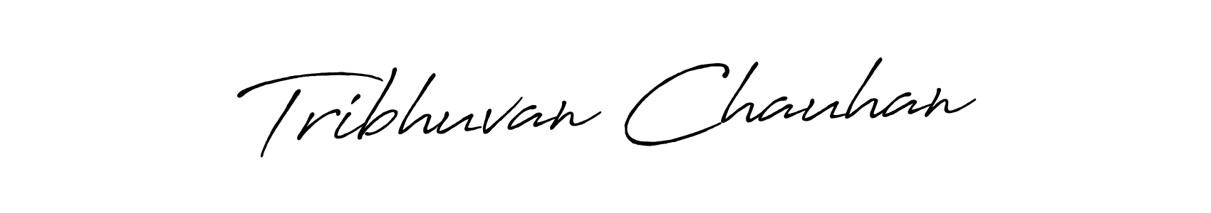 Once you've used our free online signature maker to create your best signature Antro_Vectra_Bolder style, it's time to enjoy all of the benefits that Tribhuvan Chauhan name signing documents. Tribhuvan Chauhan signature style 7 images and pictures png