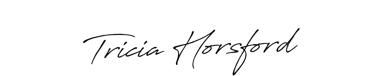 if you are searching for the best signature style for your name Tricia Horsford. so please give up your signature search. here we have designed multiple signature styles  using Antro_Vectra_Bolder. Tricia Horsford signature style 7 images and pictures png