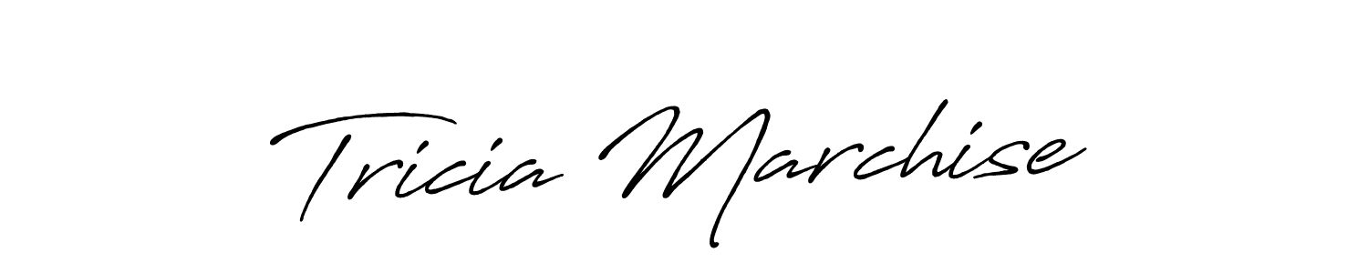 Once you've used our free online signature maker to create your best signature Antro_Vectra_Bolder style, it's time to enjoy all of the benefits that Tricia Marchise name signing documents. Tricia Marchise signature style 7 images and pictures png