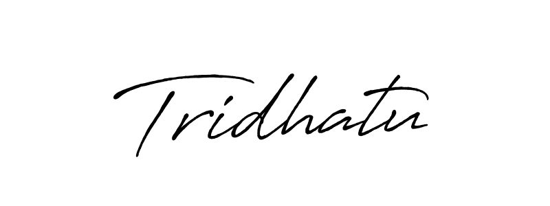 It looks lik you need a new signature style for name Tridhatu. Design unique handwritten (Antro_Vectra_Bolder) signature with our free signature maker in just a few clicks. Tridhatu signature style 7 images and pictures png