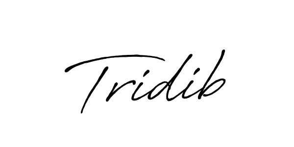 Tridib stylish signature style. Best Handwritten Sign (Antro_Vectra_Bolder) for my name. Handwritten Signature Collection Ideas for my name Tridib. Tridib signature style 7 images and pictures png