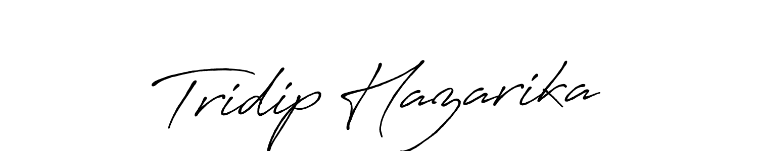 You should practise on your own different ways (Antro_Vectra_Bolder) to write your name (Tridip Hazarika) in signature. don't let someone else do it for you. Tridip Hazarika signature style 7 images and pictures png