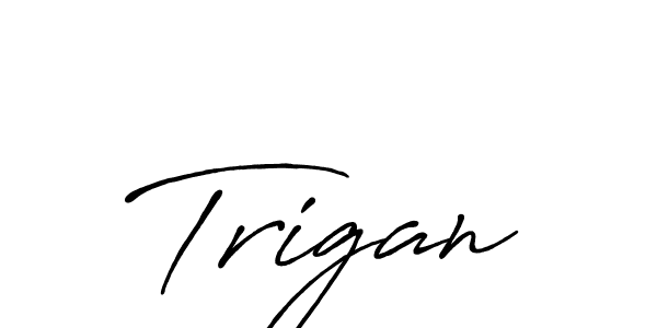 You should practise on your own different ways (Antro_Vectra_Bolder) to write your name (Trigan) in signature. don't let someone else do it for you. Trigan signature style 7 images and pictures png