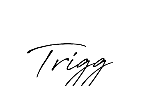 It looks lik you need a new signature style for name Trigg. Design unique handwritten (Antro_Vectra_Bolder) signature with our free signature maker in just a few clicks. Trigg signature style 7 images and pictures png