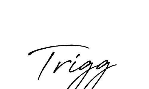 How to make Trigg name signature. Use Antro_Vectra_Bolder style for creating short signs online. This is the latest handwritten sign. Trigg signature style 7 images and pictures png