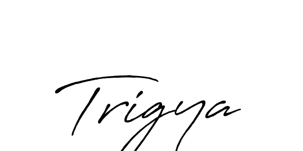 Similarly Antro_Vectra_Bolder is the best handwritten signature design. Signature creator online .You can use it as an online autograph creator for name Trigya. Trigya signature style 7 images and pictures png