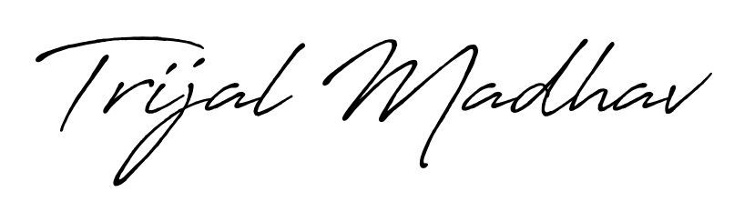 Here are the top professional signature styles for the name Trijal Madhav. These are the best autograph styles you can use for your name. Trijal Madhav signature style 7 images and pictures png