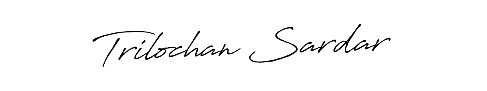 Also we have Trilochan Sardar name is the best signature style. Create professional handwritten signature collection using Antro_Vectra_Bolder autograph style. Trilochan Sardar signature style 7 images and pictures png