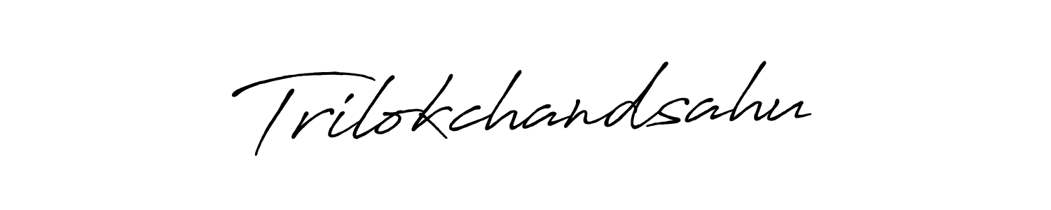 Also You can easily find your signature by using the search form. We will create Trilokchandsahu name handwritten signature images for you free of cost using Antro_Vectra_Bolder sign style. Trilokchandsahu signature style 7 images and pictures png