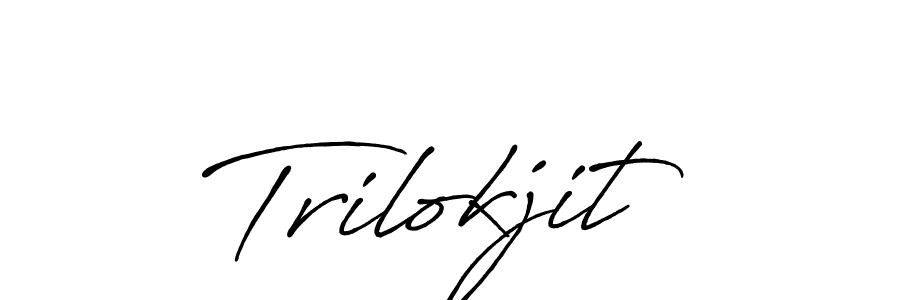 How to Draw Trilokjit signature style? Antro_Vectra_Bolder is a latest design signature styles for name Trilokjit. Trilokjit signature style 7 images and pictures png