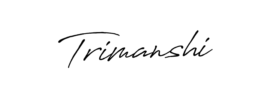 It looks lik you need a new signature style for name Trimanshi. Design unique handwritten (Antro_Vectra_Bolder) signature with our free signature maker in just a few clicks. Trimanshi signature style 7 images and pictures png