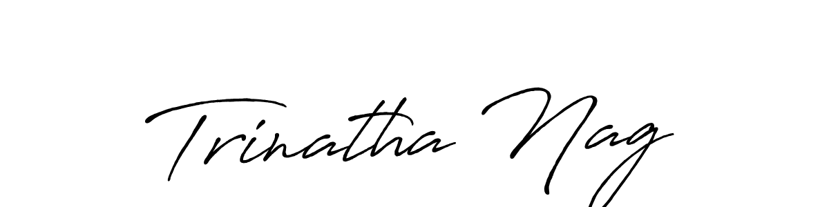 How to make Trinatha Nag signature? Antro_Vectra_Bolder is a professional autograph style. Create handwritten signature for Trinatha Nag name. Trinatha Nag signature style 7 images and pictures png