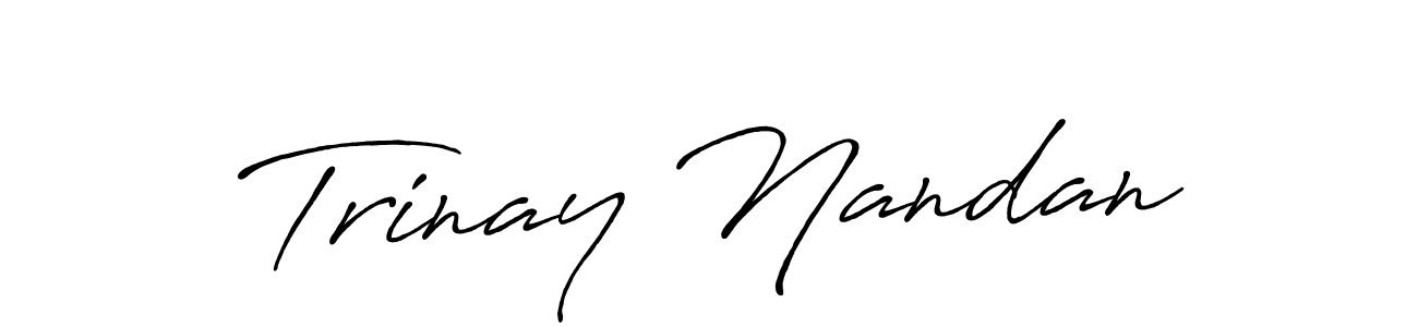 Also You can easily find your signature by using the search form. We will create Trinay Nandan name handwritten signature images for you free of cost using Antro_Vectra_Bolder sign style. Trinay Nandan signature style 7 images and pictures png
