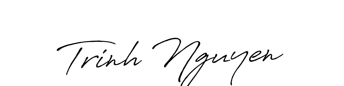 Antro_Vectra_Bolder is a professional signature style that is perfect for those who want to add a touch of class to their signature. It is also a great choice for those who want to make their signature more unique. Get Trinh Nguyen name to fancy signature for free. Trinh Nguyen signature style 7 images and pictures png