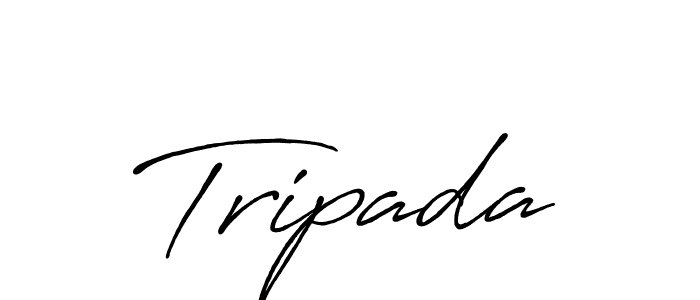 Make a beautiful signature design for name Tripada. Use this online signature maker to create a handwritten signature for free. Tripada signature style 7 images and pictures png