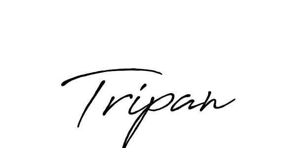 Use a signature maker to create a handwritten signature online. With this signature software, you can design (Antro_Vectra_Bolder) your own signature for name Tripan. Tripan signature style 7 images and pictures png