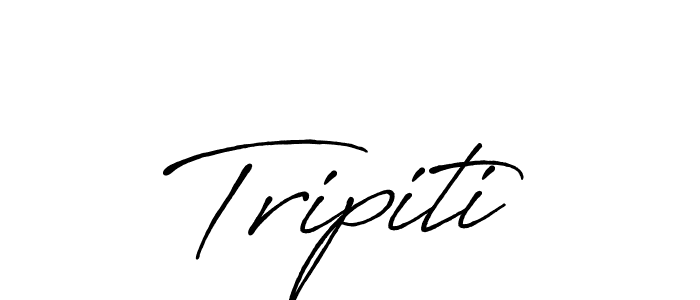 It looks lik you need a new signature style for name Tripiti. Design unique handwritten (Antro_Vectra_Bolder) signature with our free signature maker in just a few clicks. Tripiti signature style 7 images and pictures png